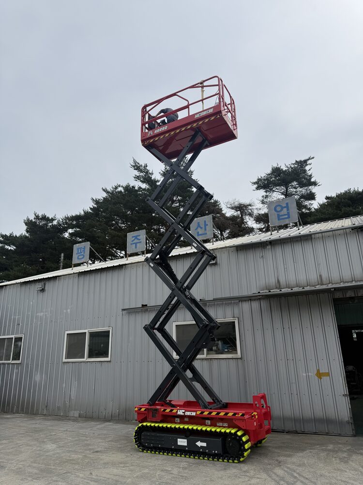 한솔산업 고소작업대 납품 현장 3